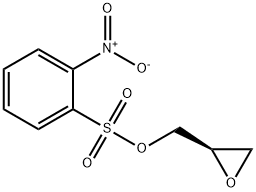 Benzenesulfonic acid, 2-nitro-, (2R)-2-oxiranylmethyl ester 结构式