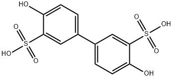 4,4-二羟基-[1,1-联苯]-3,3-二磺酸 结构式