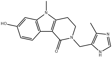 7-Hydroxy Alosetron 结构式