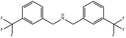 双({[3-(三氟甲基)苯基]甲基})胺 结构式