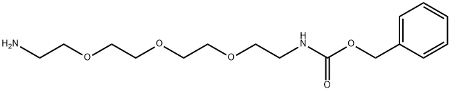 CBZNH-三聚乙二醇-氨基 结构式