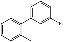 1,1'-Biphenyl, 3'-bromo-2-methyl- 结构式