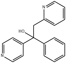 1-苯基-2-(吡啶-2-基)-1-(吡啶-4-基)乙-1-醇 结构式