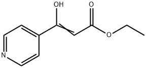 2-Propenoic acid, 3-hydroxy-3-(4-pyridinyl)-, ethyl ester 结构式