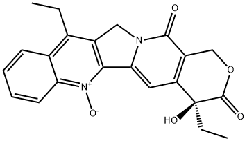 7-乙基喜树碱氮氧化物 结构式