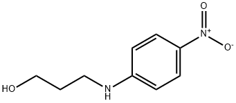 3-[(4-硝基苯基)氨基]丙-1-醇 结构式