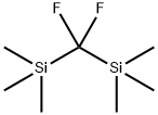Silane, 1,1'-(difluoromethylene)bis[1,1,1-trimethyl- 结构式