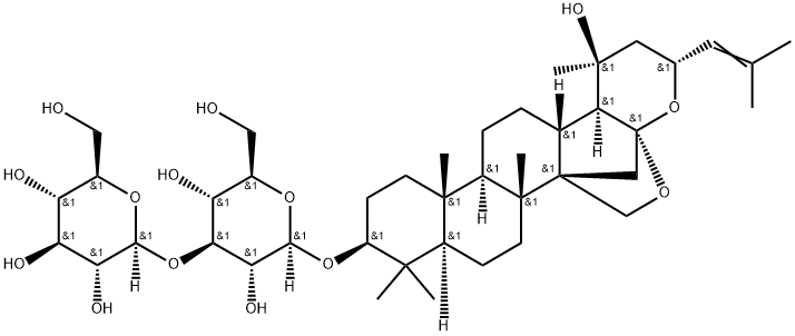 假马齿苋皂苷N1 结构式