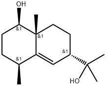 7-Epi-5-eudesmene-1beta,11-diol 结构式