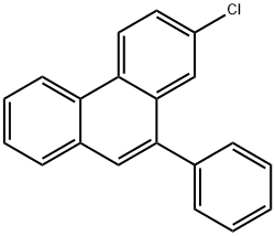2-氯-10-苯基菲 结构式
