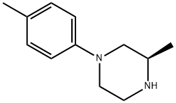 Piperazine, 3-methyl-1-(4-methylphenyl)-, (3R)- 结构式