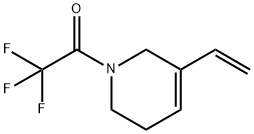 1-(5-ethenyl-1,2,3,6-tetrahydropyridin-1-yl)-2,2,2-trifluoroethan-1-one 结构式