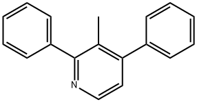 3-methyl-2,4-diphenylpyridine 结构式