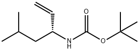 叔丁基(R)-(5-甲基十六烷基-1-烯-3-基)氨基甲酸酯 结构式