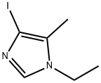 1-ethyl-4-iodo-5-methyl-1H-imidazole 结构式