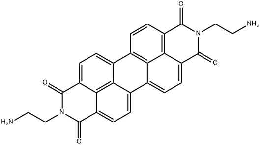 Anthra[2,1,9-def:6,5,10-d'e'f']diisoquinoline-1,3,8,10(2H,9H)-tetrone, 2,9-bis(2-aminoethyl)- 结构式