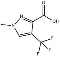 1-甲基-4-(三氟甲基)-1H-吡唑-3-羧酸 结构式