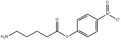 4-NITROPHENYL ESTER -5-AMINO- PENTANOIC ACID 结构式