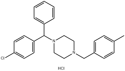 Meclizine 4-Methyl Analog 结构式