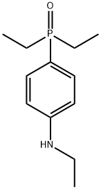 (4-ethylaminophenyl)diethylphosphine oxide 结构式