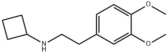 Benzeneethanamine, N-cyclobutyl-3,4-dimethoxy- 结构式