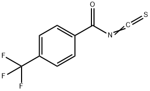 4-(Trifluoromethyl)benzoyl isothiocyanate 结构式