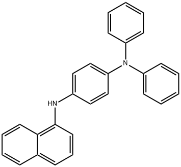 1,4-BenzenediaMine,N4-1-naphthalenyl-N1,N1-diphenyl 结构式