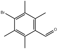 4-溴-2,3,5,6-四甲基苯甲醛 结构式