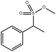 methyl 1-phenylethanesulfonate 结构式