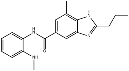 替米沙坦杂质23 结构式