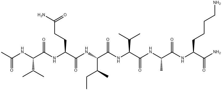 ACETYL-PHF6YA AMIDE 结构式