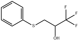2-Propanol, 1,1,1-trifluoro-3-(phenylthio)- 结构式