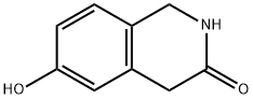 6-Hydroxy-1,2-dihydroisoquinolin-3(4H)-one 结构式
