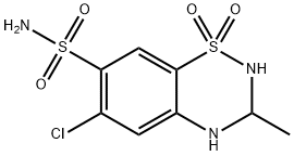 Hydrochlorothiazide Impurity F 结构式