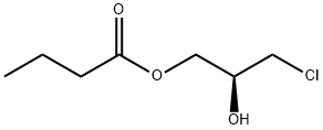 Butanoic acid, (2S)-3-chloro-2-hydroxypropyl ester 结构式