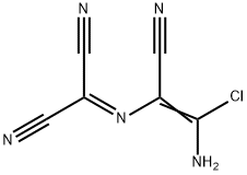 {[({E})-2-amino-2-chloro-1-cyanovinyl]imino}malononitrile 结构式