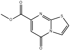 5-氧代-5H-噻唑并[3,2-A]嘧啶-7-羧酸甲酯 结构式