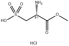 (R)-2-氨基-3-甲氧基-3-氧代丙烷-1-磺酸盐酸盐 结构式