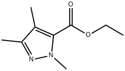 1,3,4-三甲基-5-吡唑甲酸乙酯(吡唑酸酯) 结构式