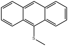 Anthracene, 9-(methylthio)- 结构式