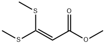 2-Propenoic acid, 3,3-bis(methylthio)-, methyl ester 结构式