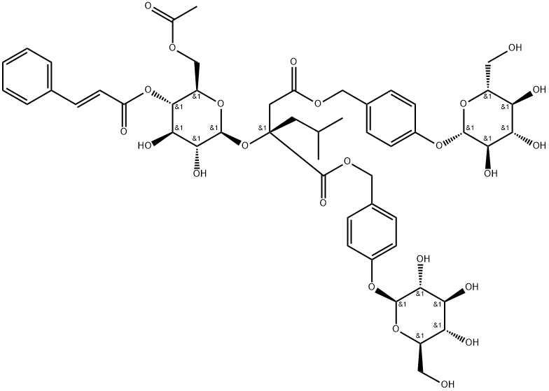 Gymnoside IX 结构式