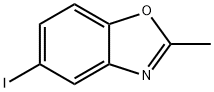 5-IODO-2-METHYL-BENZOOXAZOLE, 5-IOD-2-METHYLBENZOXAZOL 结构式