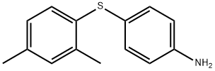 4-((2,4-二甲基苯基)硫代)苯胺 结构式