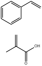 苯乙烯/丙烯酸(酯)类共聚物钠 结构式