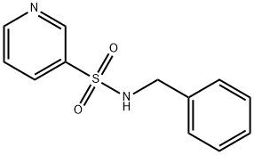 N-benzylpyridine-3-sulfonamide 结构式