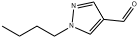 1H-Pyrazole-4-carboxaldehyde, 1-butyl- 结构式