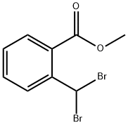 2-(dibromomethyl)benzoic acid methyl ester 结构式