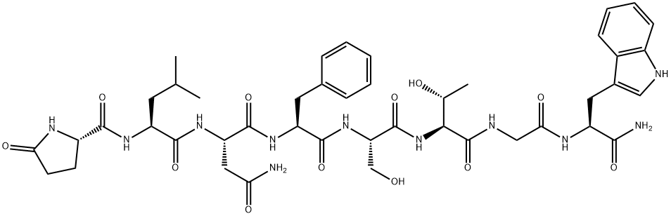 ADIPOKINETIC HORMONE II 结构式