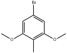 5-溴-1,3-二甲氧基-2-甲基苯 结构式